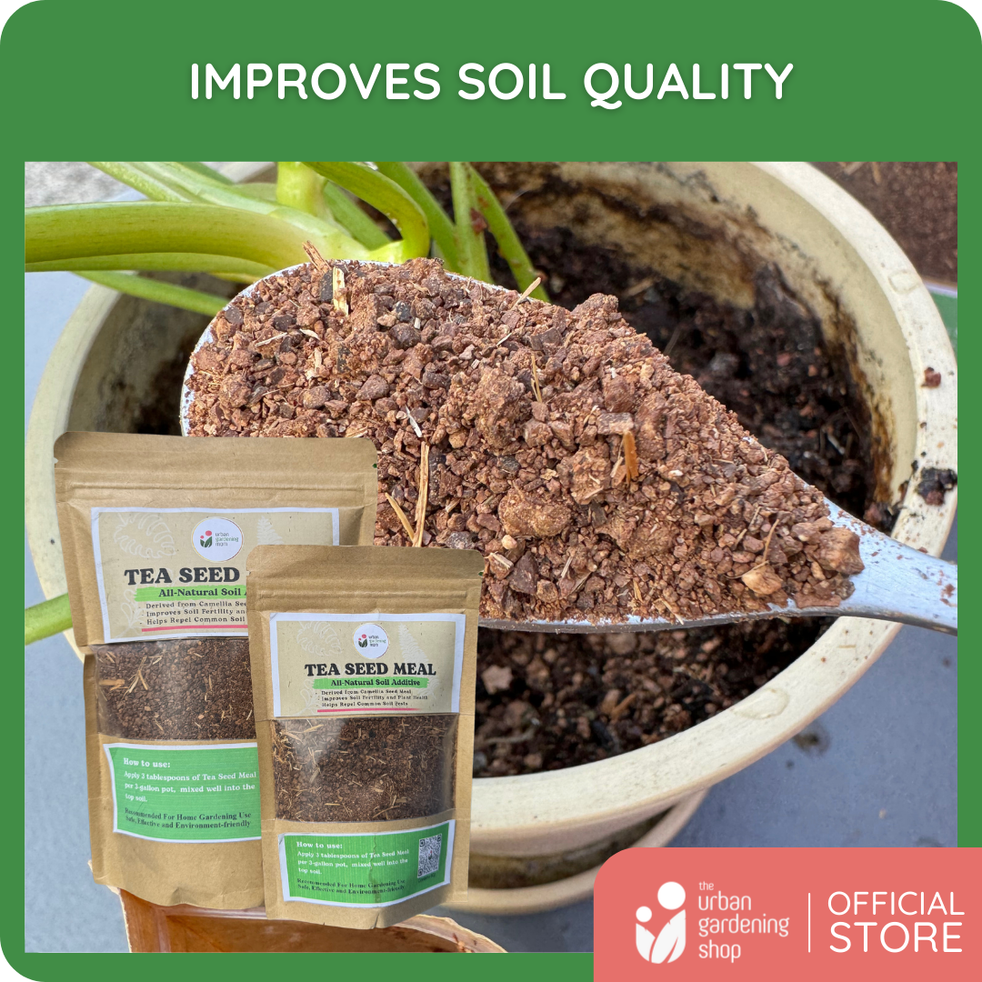 Tea Seed Meal - All Natural Plant Growth and Soil / Potting Mix Conditioner
