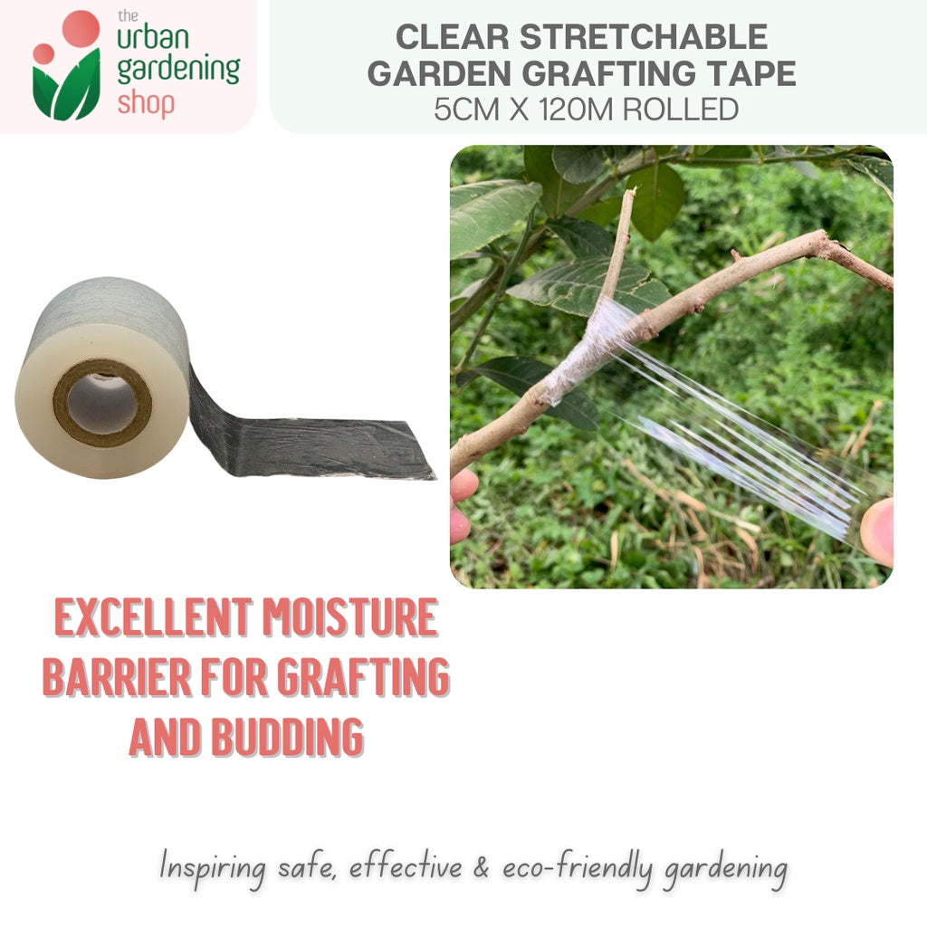 Clear Stretchable Garden Grafting Tape 5cm x 120m