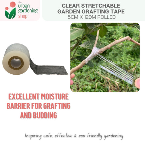 Clear Stretchable Garden Grafting Tape 5cm x 120m