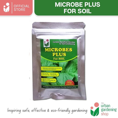 SOIL MICROBES PLUS - Contains Beneficial Micro-organisms that Help Promote Good Healthy Soil