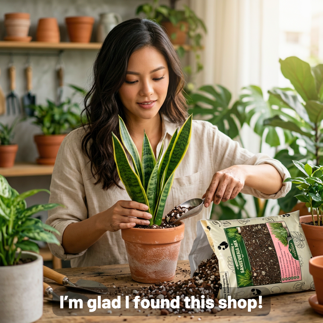 8L Sansevieria Potting Mix | Snake Plant Soil-Less Gritty Mix
