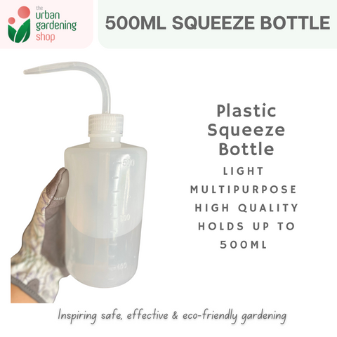 500ml Squeeze Bottle for Watering Seedlings and Small Potted Plants
