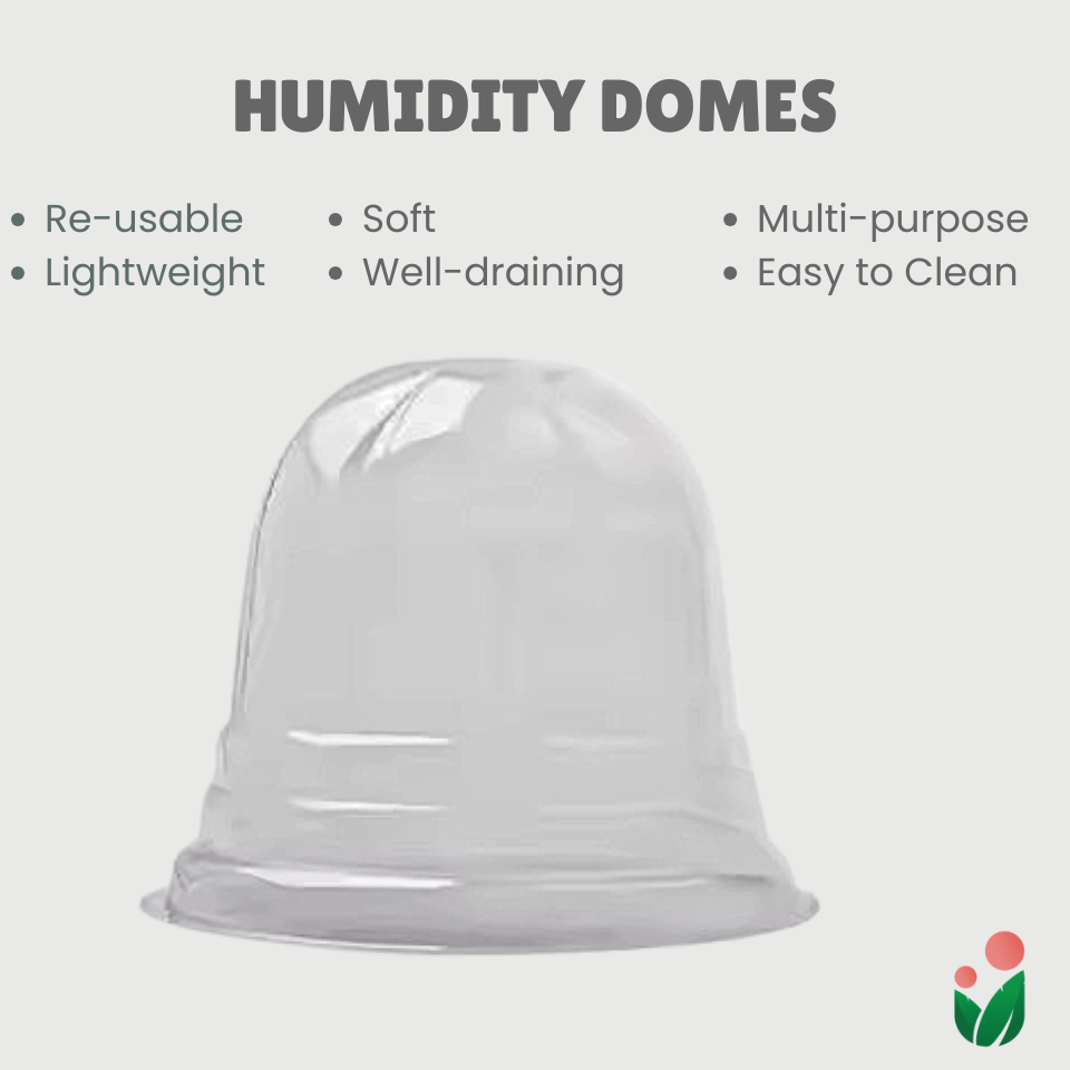 Seedling Humidity Domes with FREE Plant Starting Pots