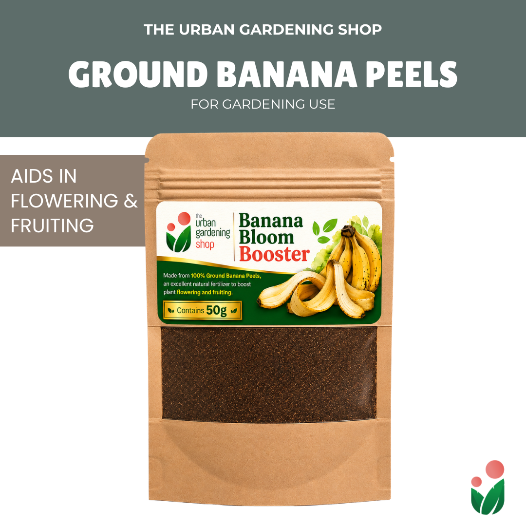 Ground Banana Peel Powder [Banana Bloom Booster + Banana Calcium Duo]  - An All- Natural Alternative to Chemical Fertilizer | A Natural Plant Booster - to Aid Plants in Flowering and Fruiting and for Root Strength 🌱