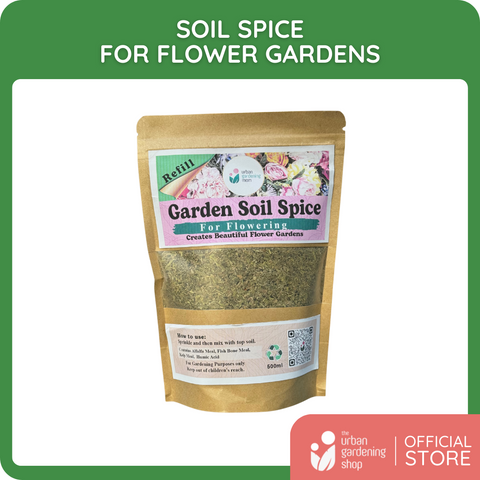 Garden Soil Spice for Flowering - All Natural Garden Soil Additive for Flowering and Fruiting Plants