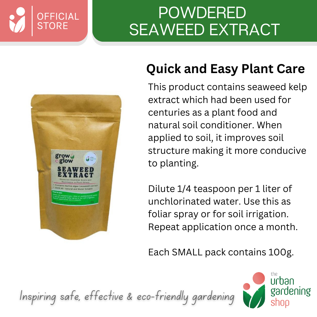 Seaweed Extract- All-Natural Revitalizer for Potting Mix and Garden Soils
