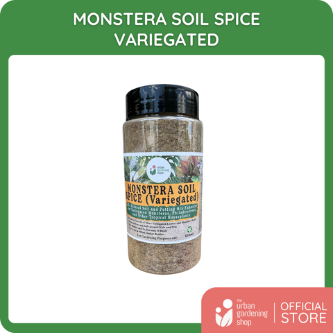Monstera Soil Spice - All Natural Soil Additive and Plant Food for Monstera, Philodendron and other Tropical Houseplants