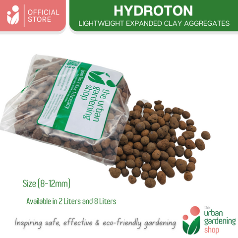 HYDROTON (Premium Quality)-  Lightweight Expanded Clay Aggregate  for Hydroponics and Soil Amendment