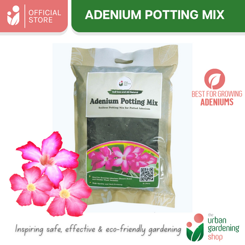 8-liter Adenium Potting Mix - All-Natural Soilless Mix for Potted Adeniums