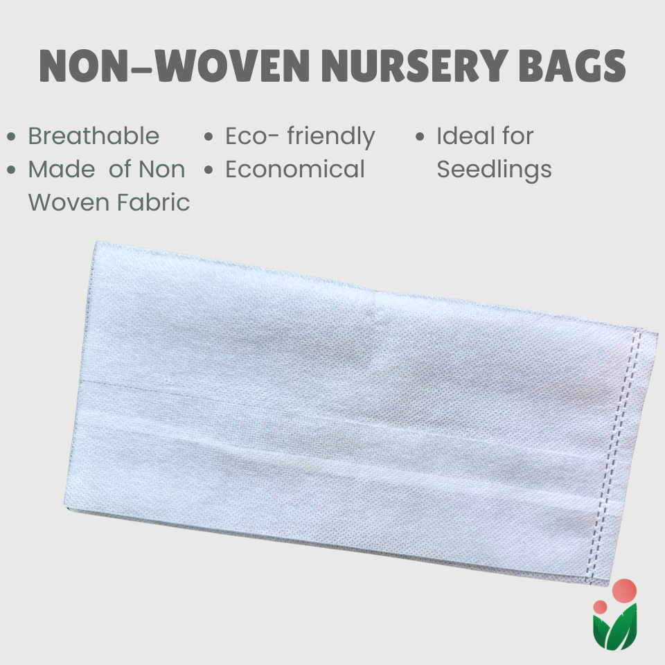 25 pcs Non Woven Fabric Seedling Nursery Pots