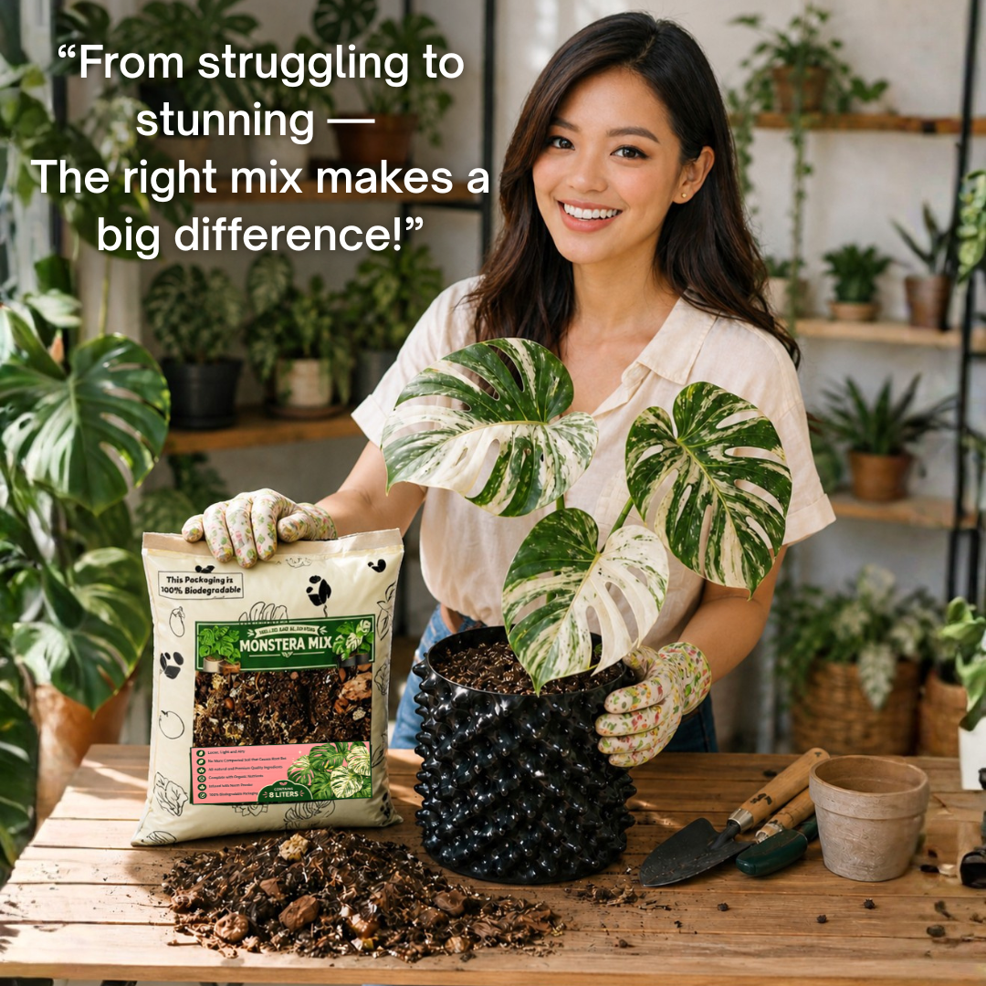 best store bought soil for monstera 8L Monstera Soilless Potting Mix