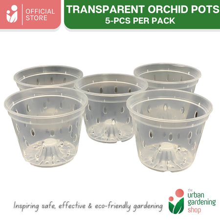 Transparent Orchid Pot - Quality Pots to Promote Root Air Circulation