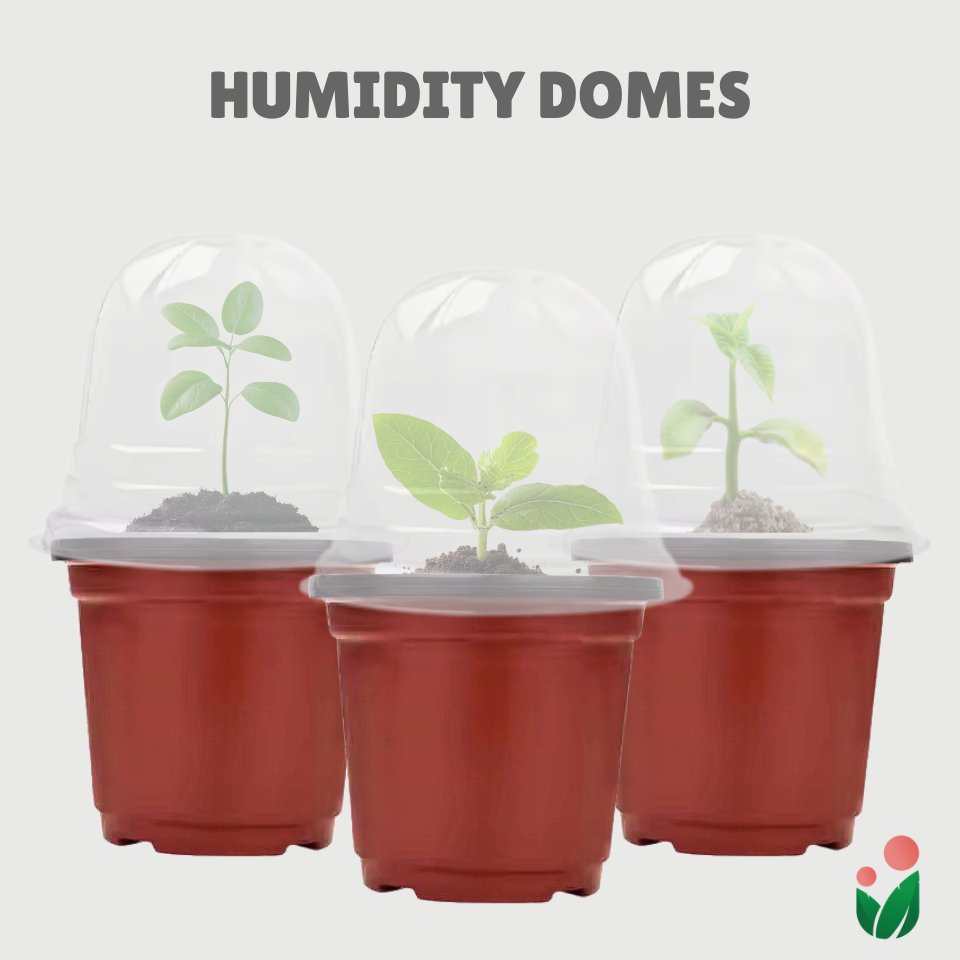 Seedling Humidity Domes with FREE Plant Starting Pots