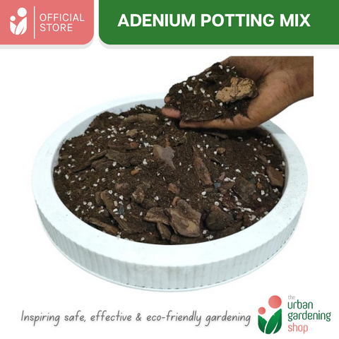 8-liter Adenium Potting Mix - All-Natural Soilless Mix for Potted Adeniums