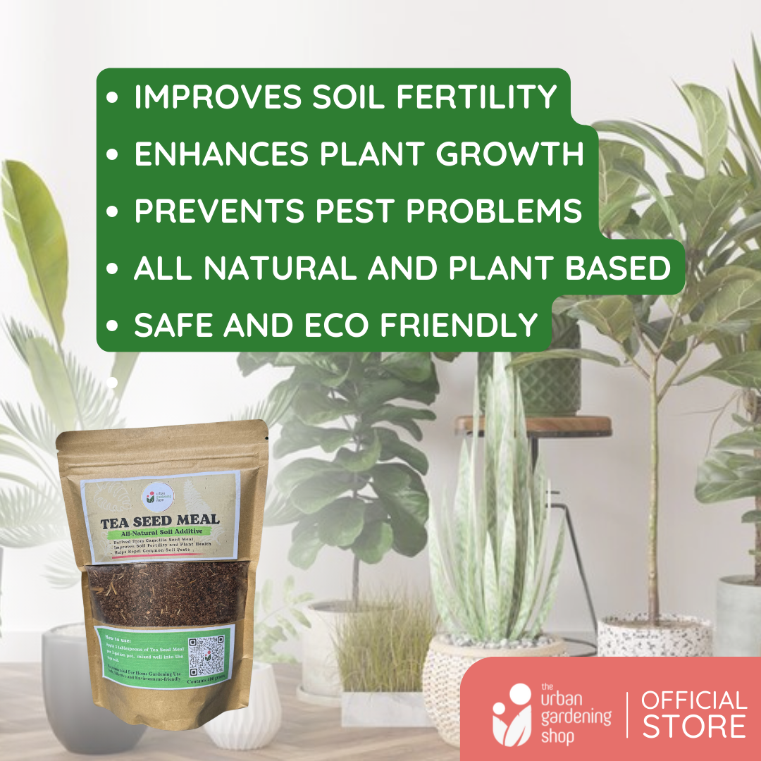 Tea Seed Meal - All Natural Plant Growth and Soil / Potting Mix Conditioner