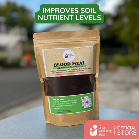 Blood Meal - An All Natural Soil Additive Derived from Livestock Blood which contains a rich source of natural macro and micronutrients beneficial for most garden plants