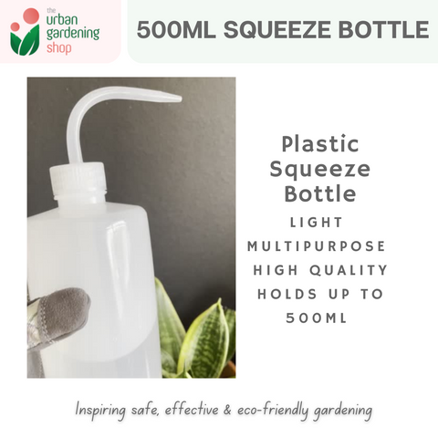 500ml Squeeze Bottle for Watering Seedlings and Small Potted Plants