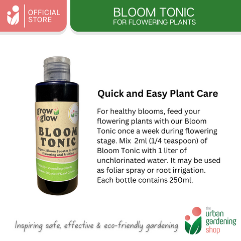 Plant Tonic - Organic Liquid Nutrients for Houseplants and Home Gardens