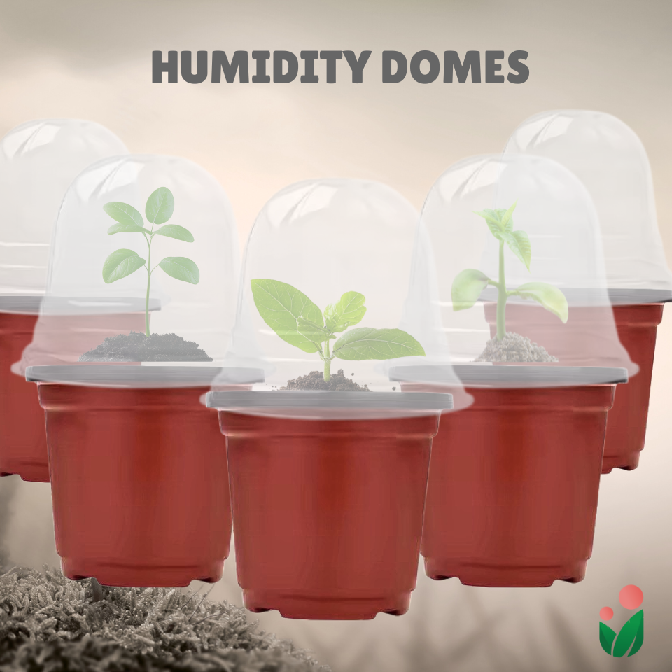 Seedling Humidity Domes with FREE Plant Starting Pots
