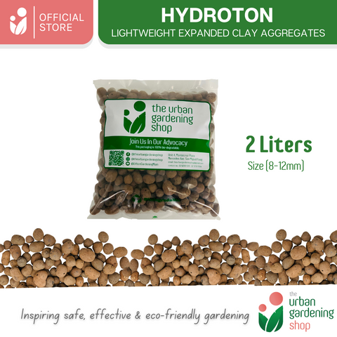 HYDROTON (Premium Quality)-  Lightweight Expanded Clay Aggregate  for Hydroponics and Soil Amendment