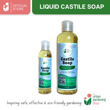 LIQUID CASTILE SOAP  Organic Pesticide, Safe, Environment-friendly and Non-toxic Pest Control for the Garden