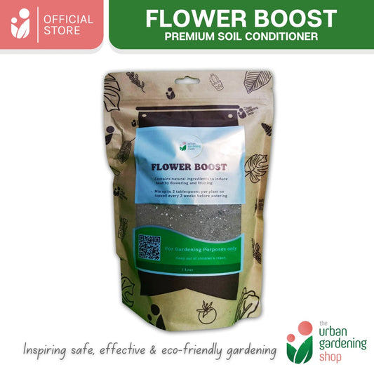 Flower Boost - All-Natural Soil Additive for Garden Soils and Potting Mix
