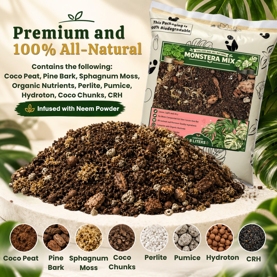 8L Monstera Soilless Potting Mix