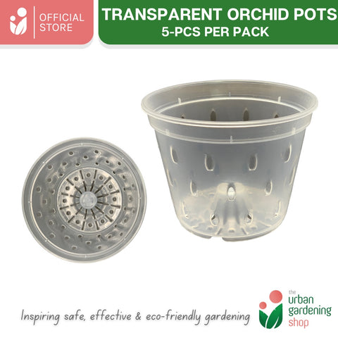 Transparent Orchid Pot - Quality Pots to Promote Root Air Circulation