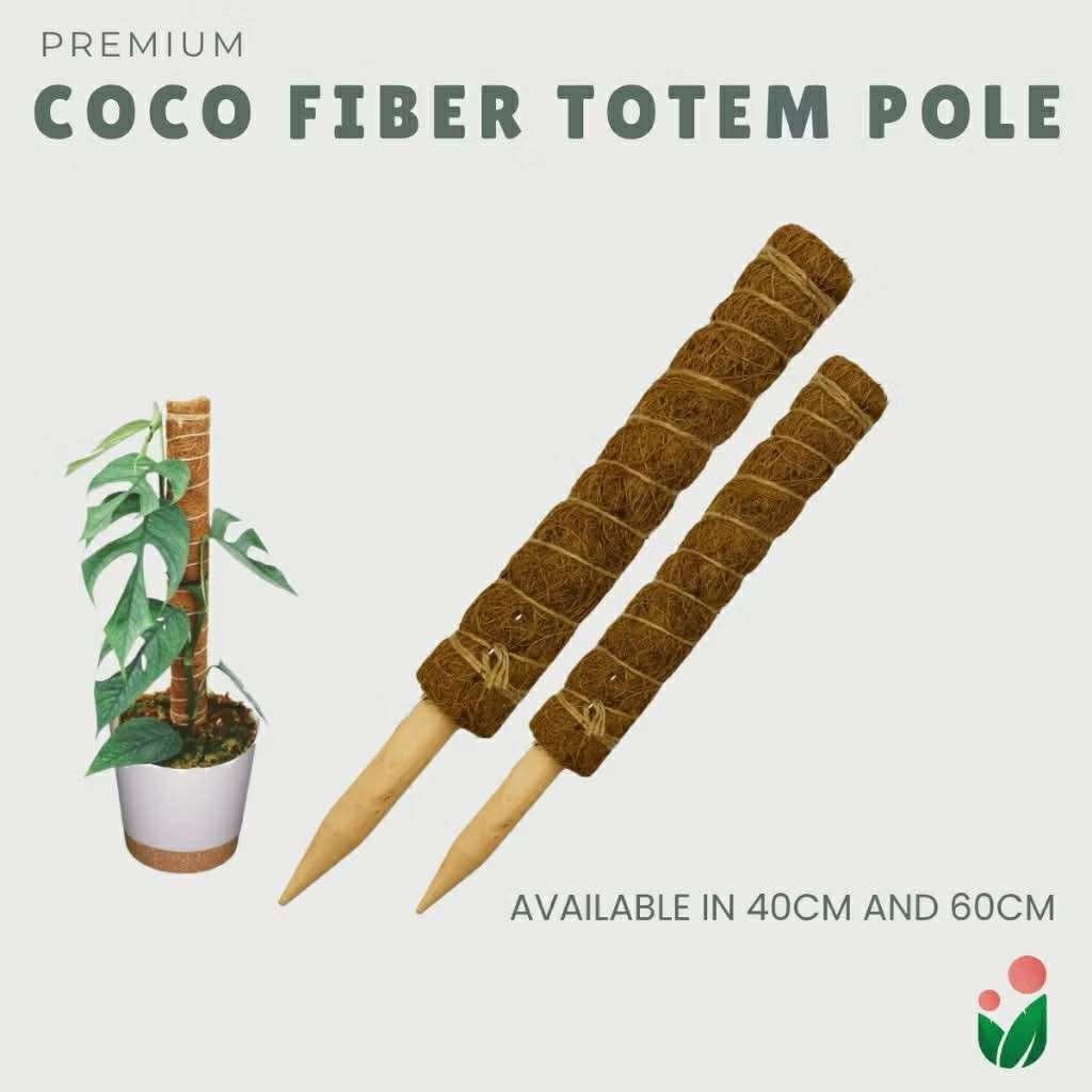 moss totem pole for plants Premium Coco Fiber Totem Moss Pole| Stackable Plant Support – Urban Gardening Mom