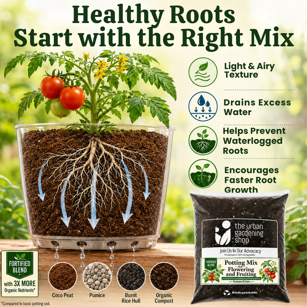 Soilless Potting Mix [Fortified Mix] For Flowering and Fruiting