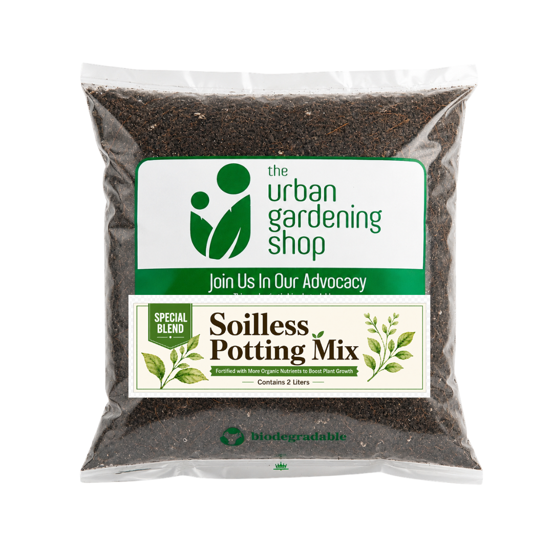 2L All-Purpose Soilless Potting Mix [Small Regular or Fortified Blend]  Packed with Neem, Coco Peat & Vermicast, Quality Grow Media for Potted Garden Plants, Better than Loam Soil or Garden Soil for Indoor & Outdoor Container Gardening