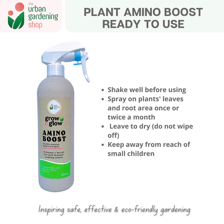 Amino Boost -  Ready-to-Spray Plant-based Solution for Greener and  Healthier Foliage -  For Home Gardening Use