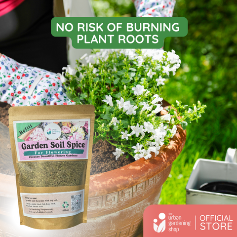 Garden Soil Spice for Flowering - All Natural Garden Soil Additive for Flowering and Fruiting Plants