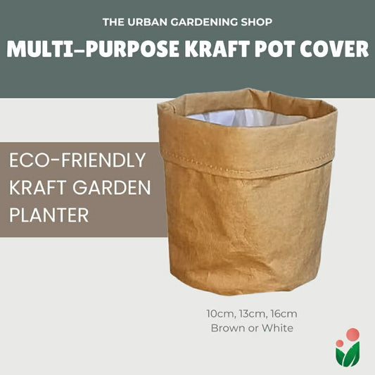 ECO-FRIENDLY KRAFT GARDEN PLANTER  – Multi-functional, Creative and Washable
