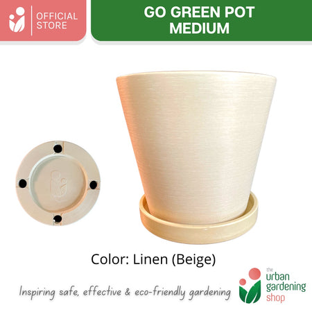 Go Green Eco-Friendly Garden Pots - Classic Design Small And Medium Sizes