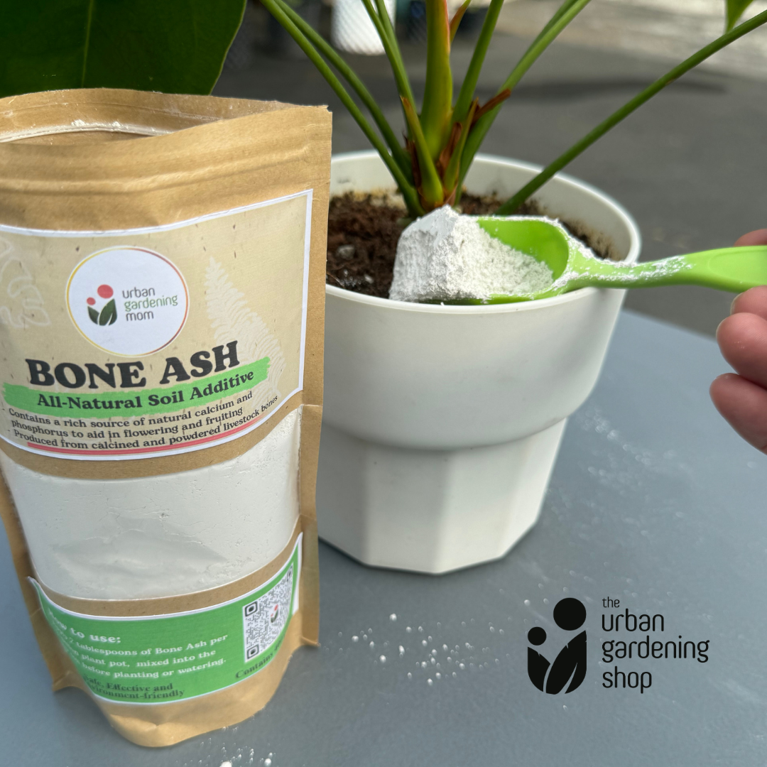 Bone Ash  - All Natural Garden Soil Additive Derived from Calcined Livestock Bones Containing a Rich Source of Calcium and Phosphorus