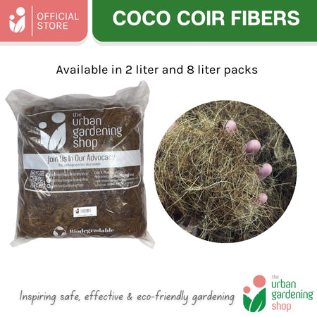 Aged Coco Coir Fibers for Soil Amendment