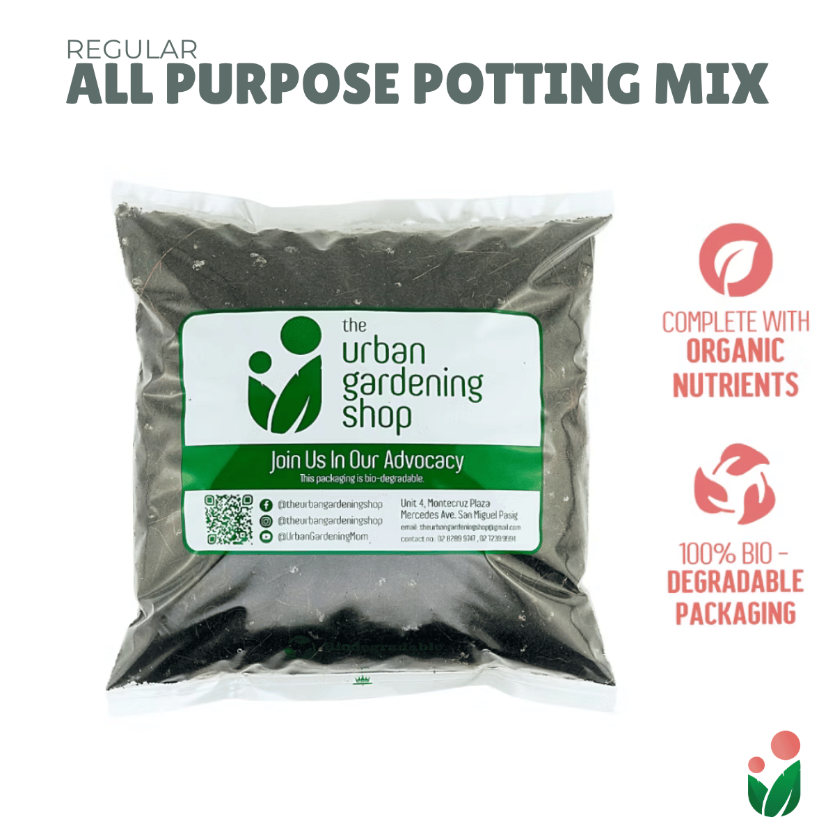 2-liter SOIL-LESS POTTING MIX FOR ALL PURPOSE -  Best Growing Media for Potted Plants (Better than Garden Soil or Loam Soil)