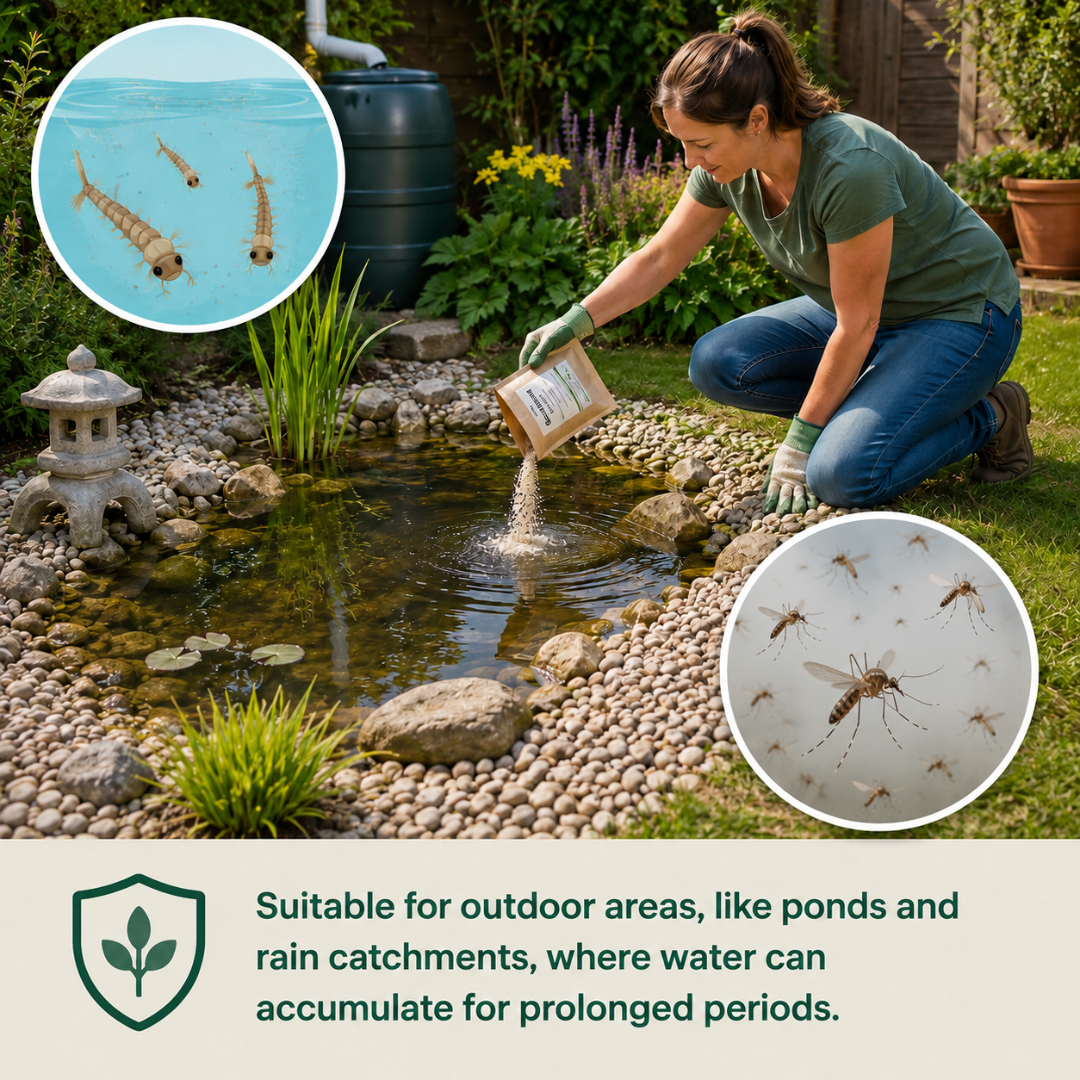 2L Soilless Potting Mix  [Plus BTi Microbial Soil Treatment Bundle] | Mosquito Larvae| Fungus Gnats|