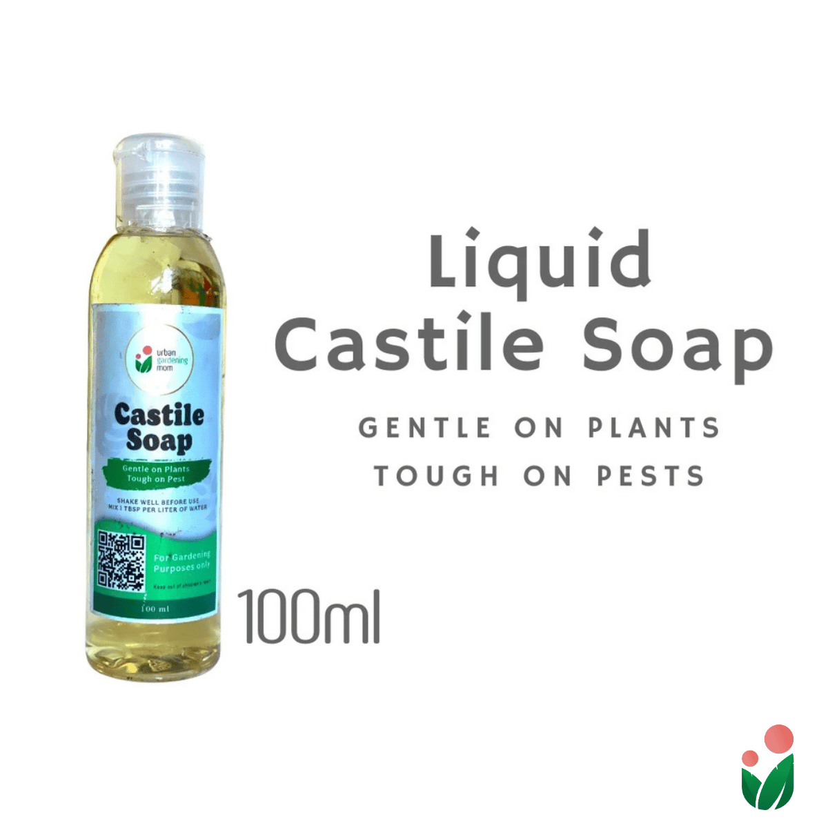 LIQUID CASTILE SOAP  Organic Pesticide, Safe, Environment-friendly and Non-toxic Pest Control for the Garden