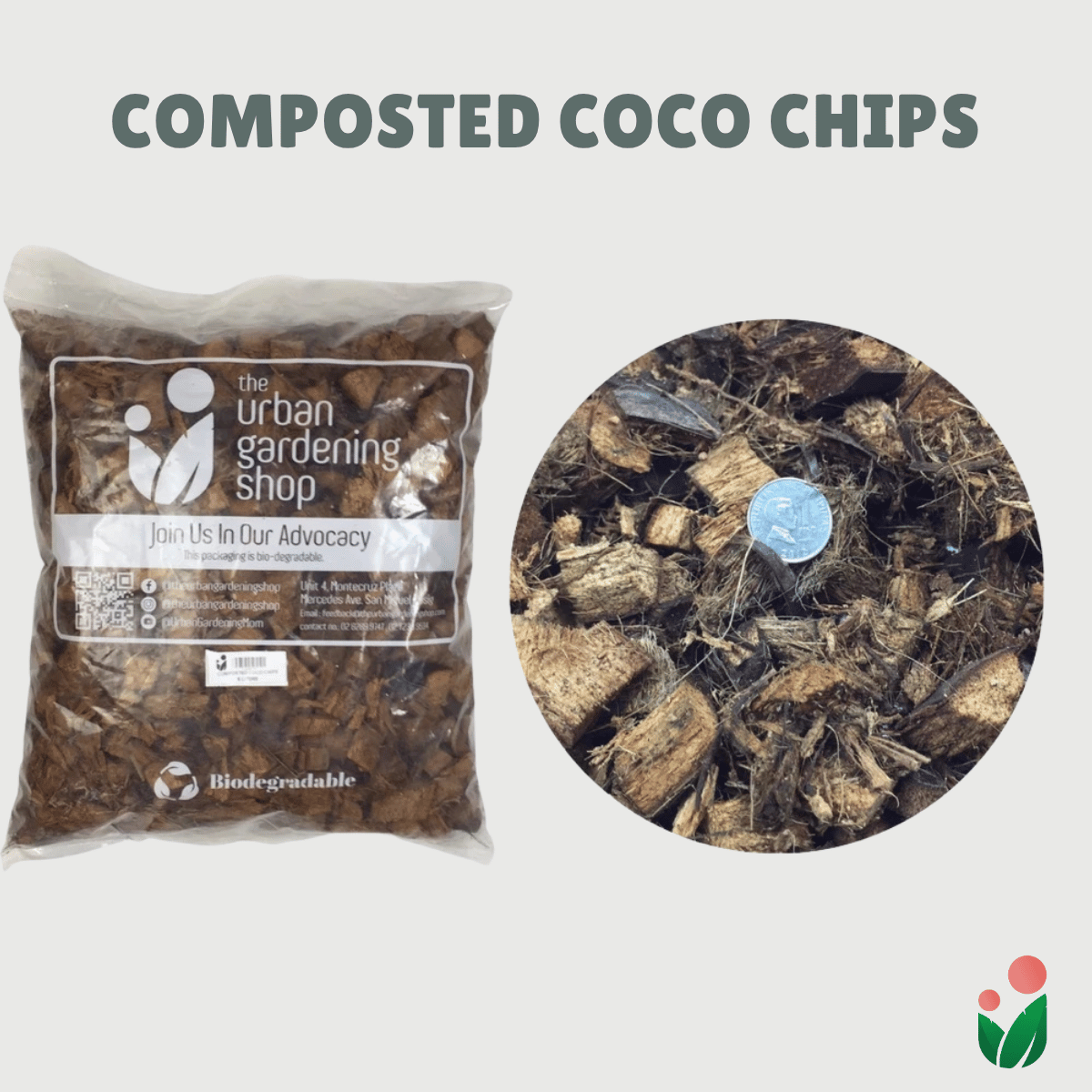 Coco Chips for Soil Amendment and Plant Grow Medium