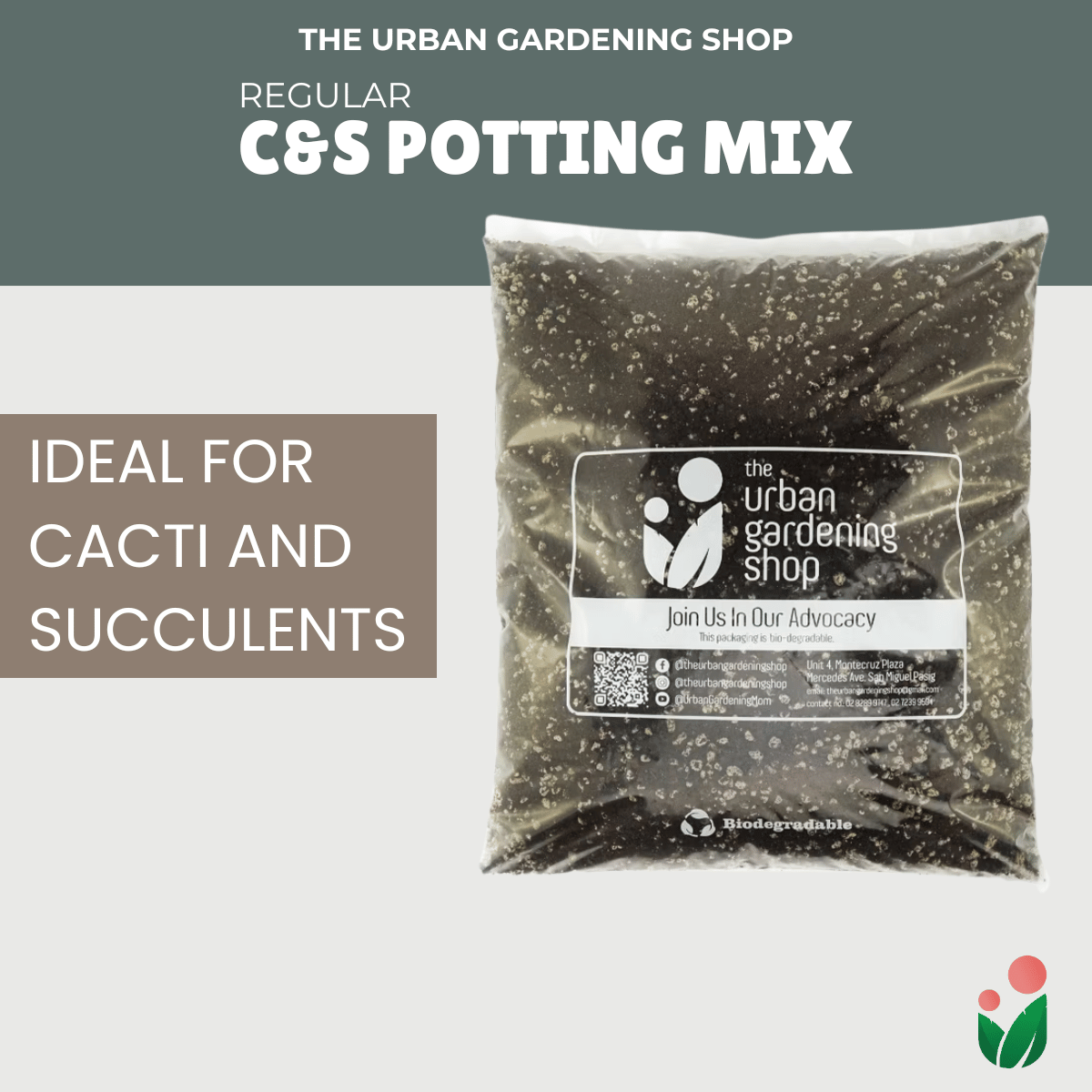 C&S SOIL-LESS POTTING MIX   Best Suited for Cactus and Succulents
