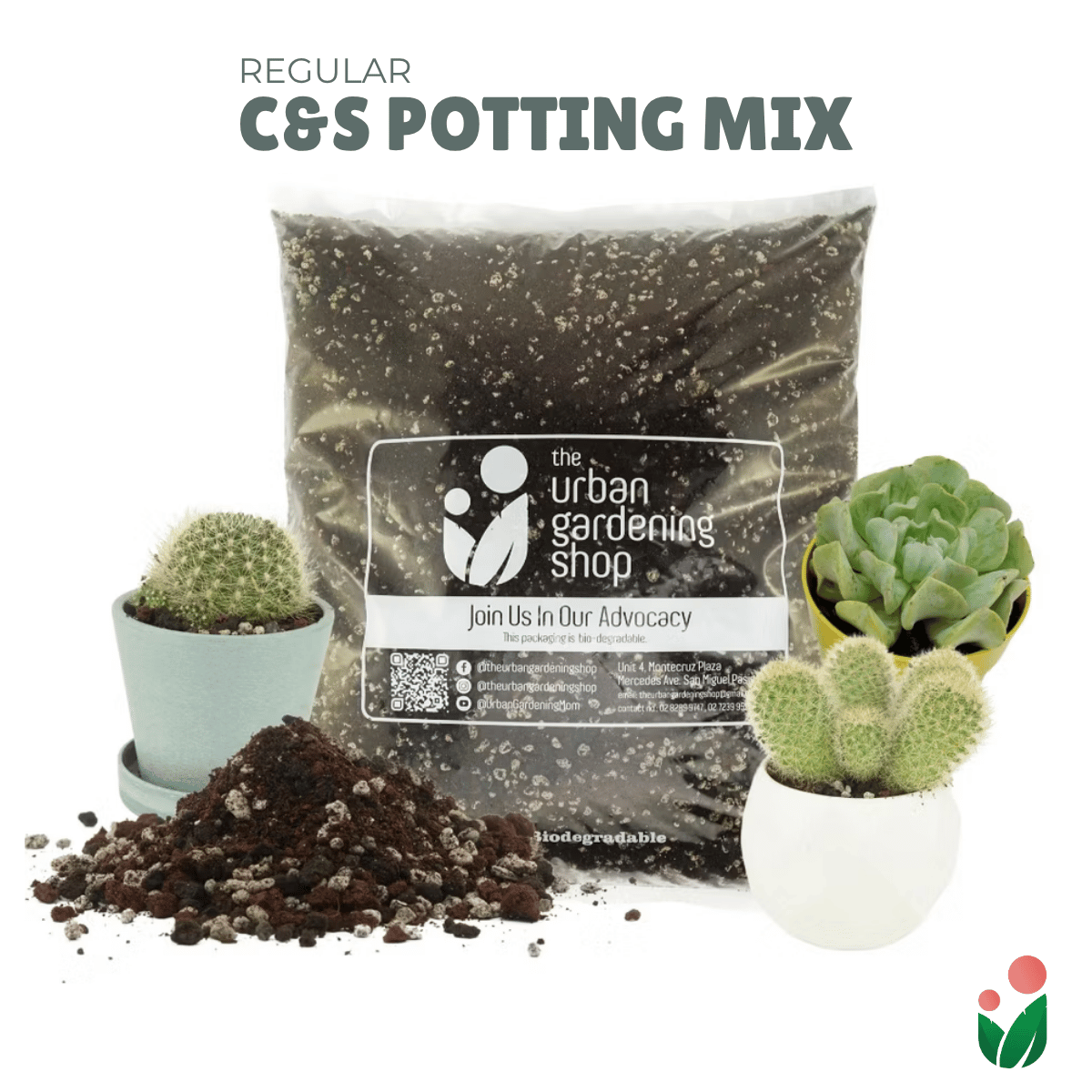 C&S SOIL-LESS POTTING MIX   Best Suited for Cactus and Succulents