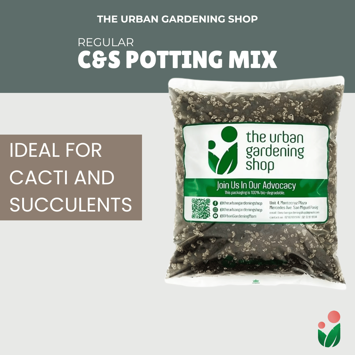 C&S SOIL-LESS POTTING MIX   Best Suited for Cactus and Succulents