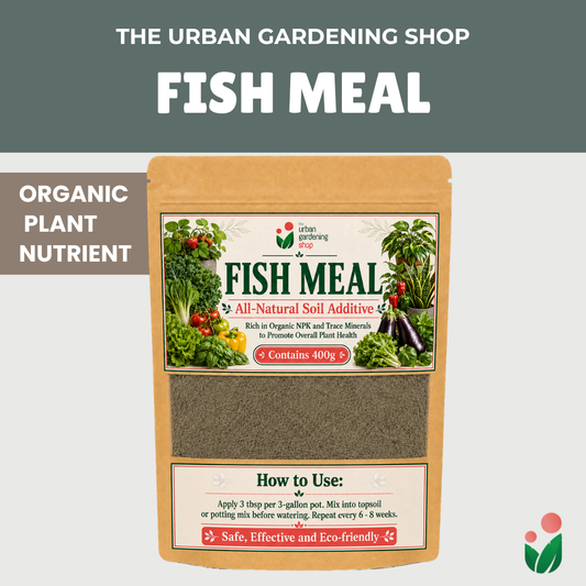 Fish Meal All-Natural Soil Additive for Plants, Garden Soil and Potting Mix – Source of Organic NPK