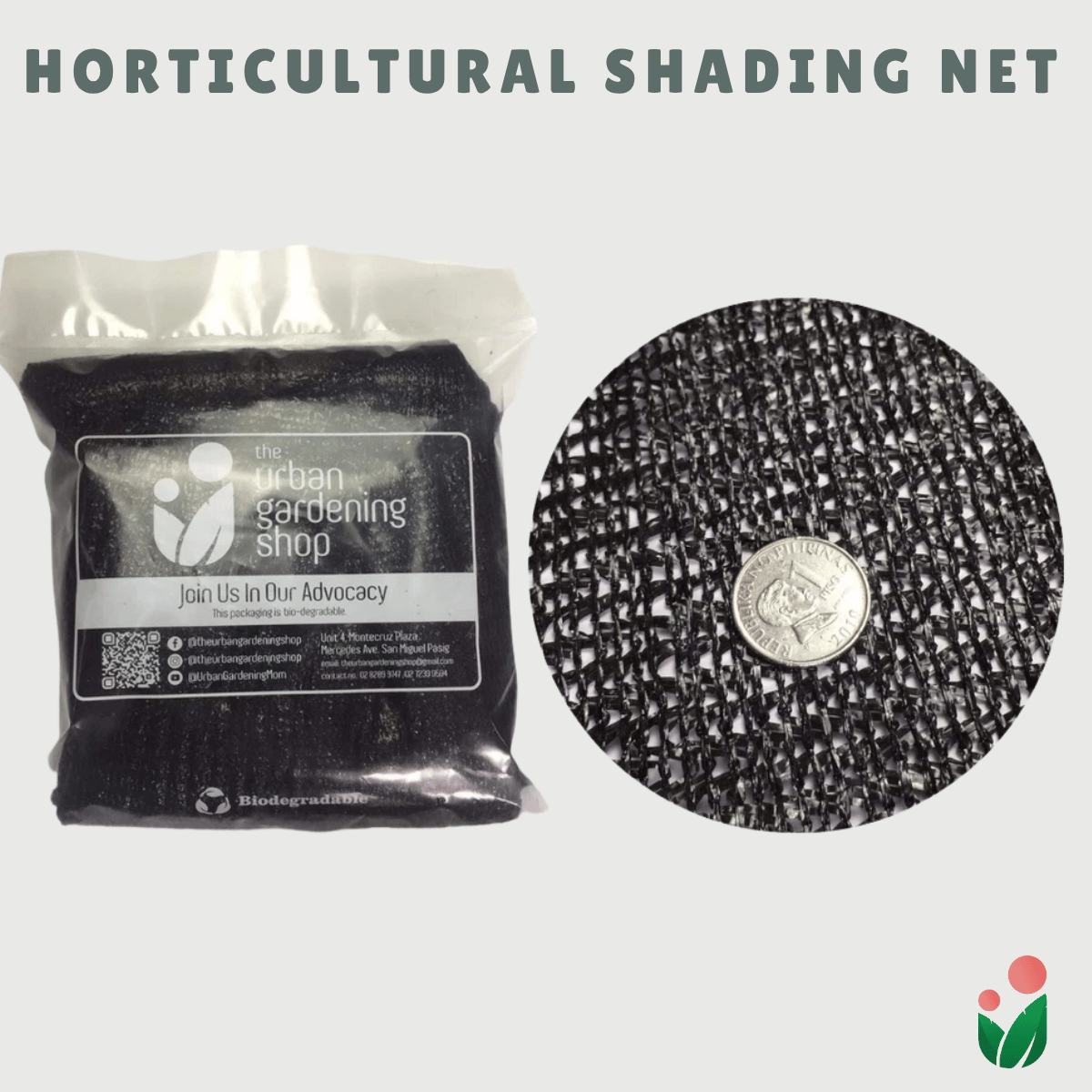 Shade Nets for Gardens and Other Uses|  Protective Gardening Shade  (2m x 3m)