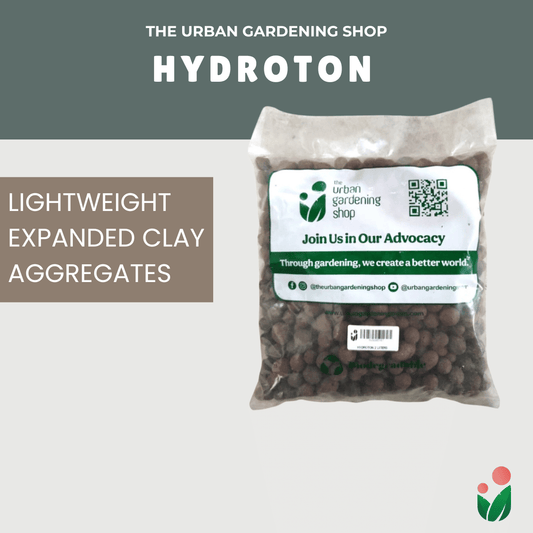 HYDROTON (Premium Quality)-  Lightweight Expanded Clay Aggregate  for Hydroponics and Soil Amendment