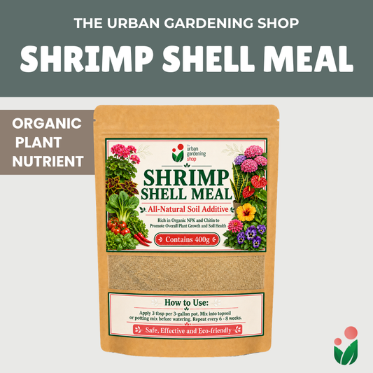Shrimp Shell Meal - Derived from Ground Shrimp Shells (Contains Rich Organic Nutrients for Plants)