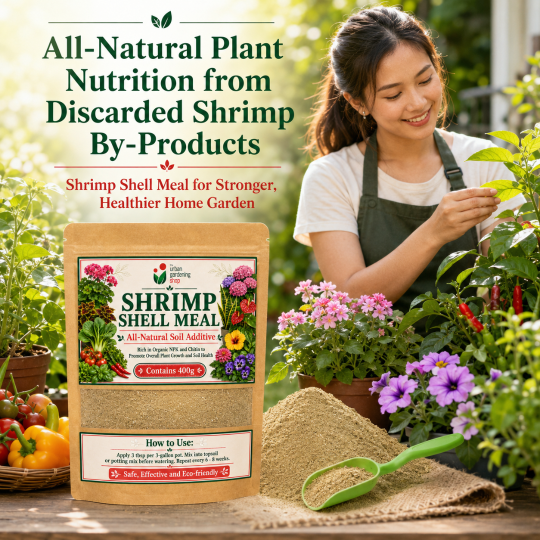 Shrimp Shell Meal - Derived from Ground Shrimp Shells (Contains Rich Organic Nutrients for Plants)