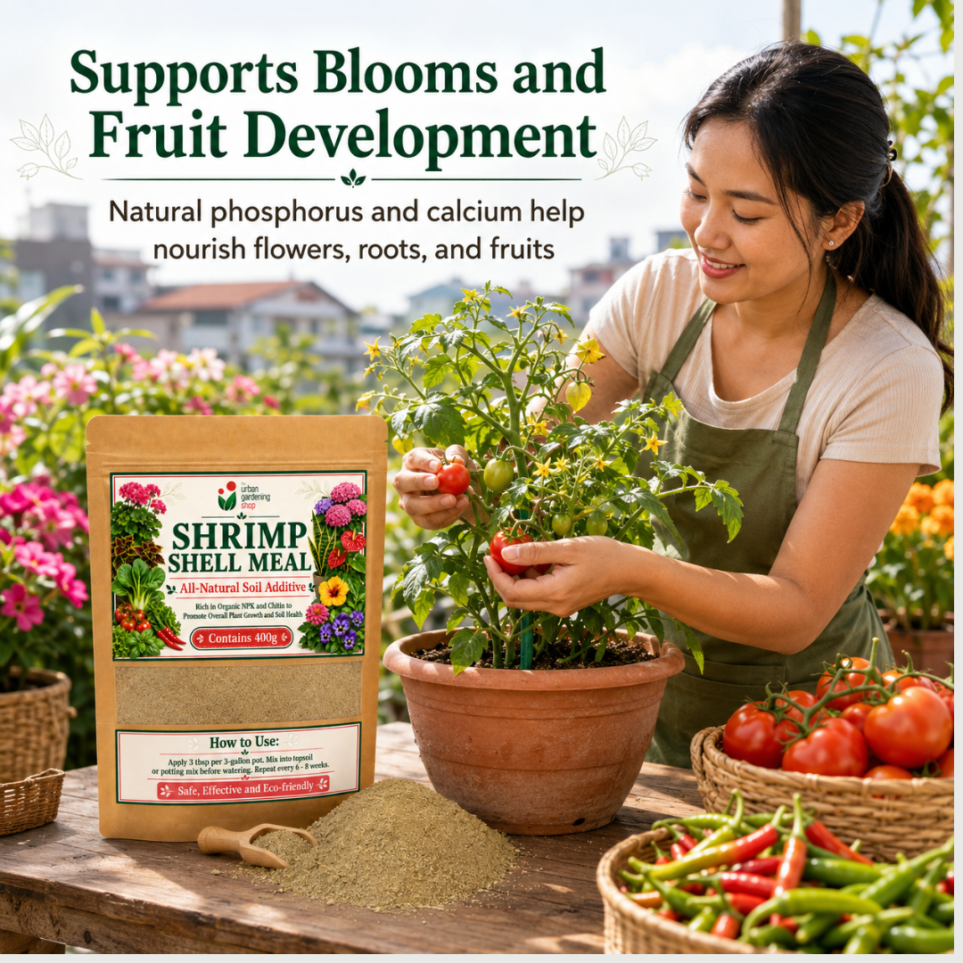 Shrimp Shell Meal - Derived from Ground Shrimp Shells (Contains Rich Organic Nutrients for Plants)